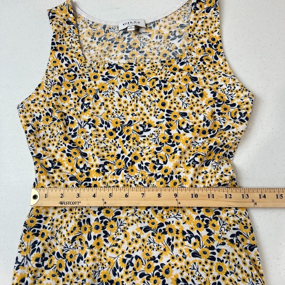 GILLI Women's Floral Print Fit & Flare Sundress Sleeveless Multicolor Size Small - Picture 9 of 11